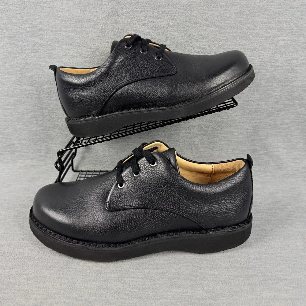 Samuel Hubbard Hubbard Free Oxfords Mens 9 W Black Leather Derby Shoes Comfort